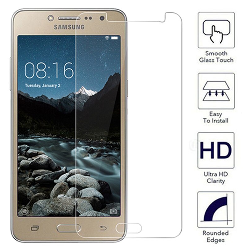 vidrio protector para samsung galaxy a5 a7 j3 j5 j7 2015 2016 2017 a6 a8 plus 2018 pantalla templado película #10