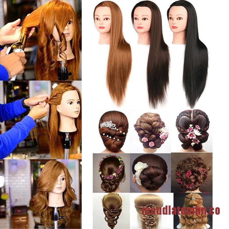 Cabeza De Maniquí TRTYU Con Peinado Para El Cabello , Corte De Tinte ,  Entrenamiento De Peluquería | Shopee Colombia