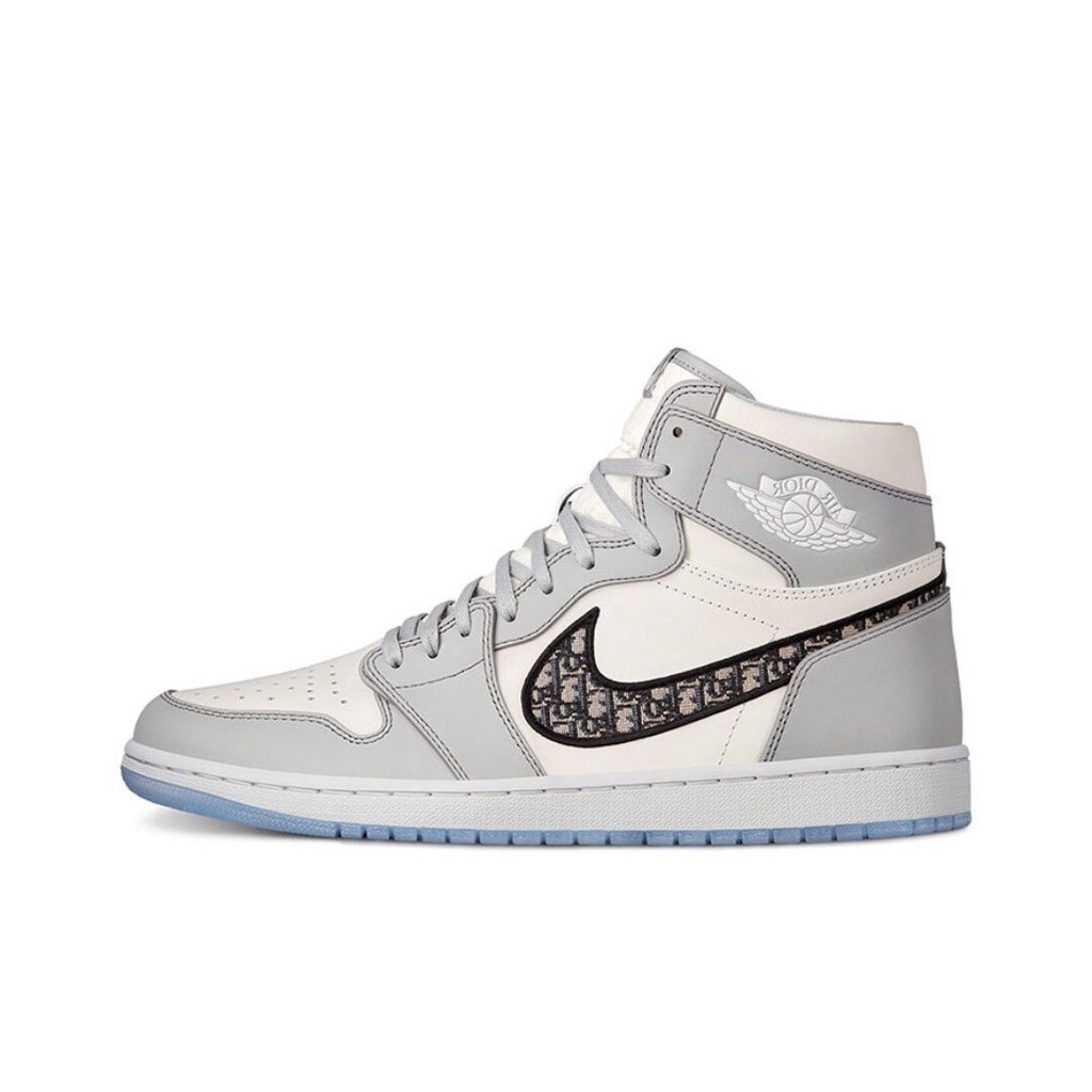 jordan 1 blanco con gris