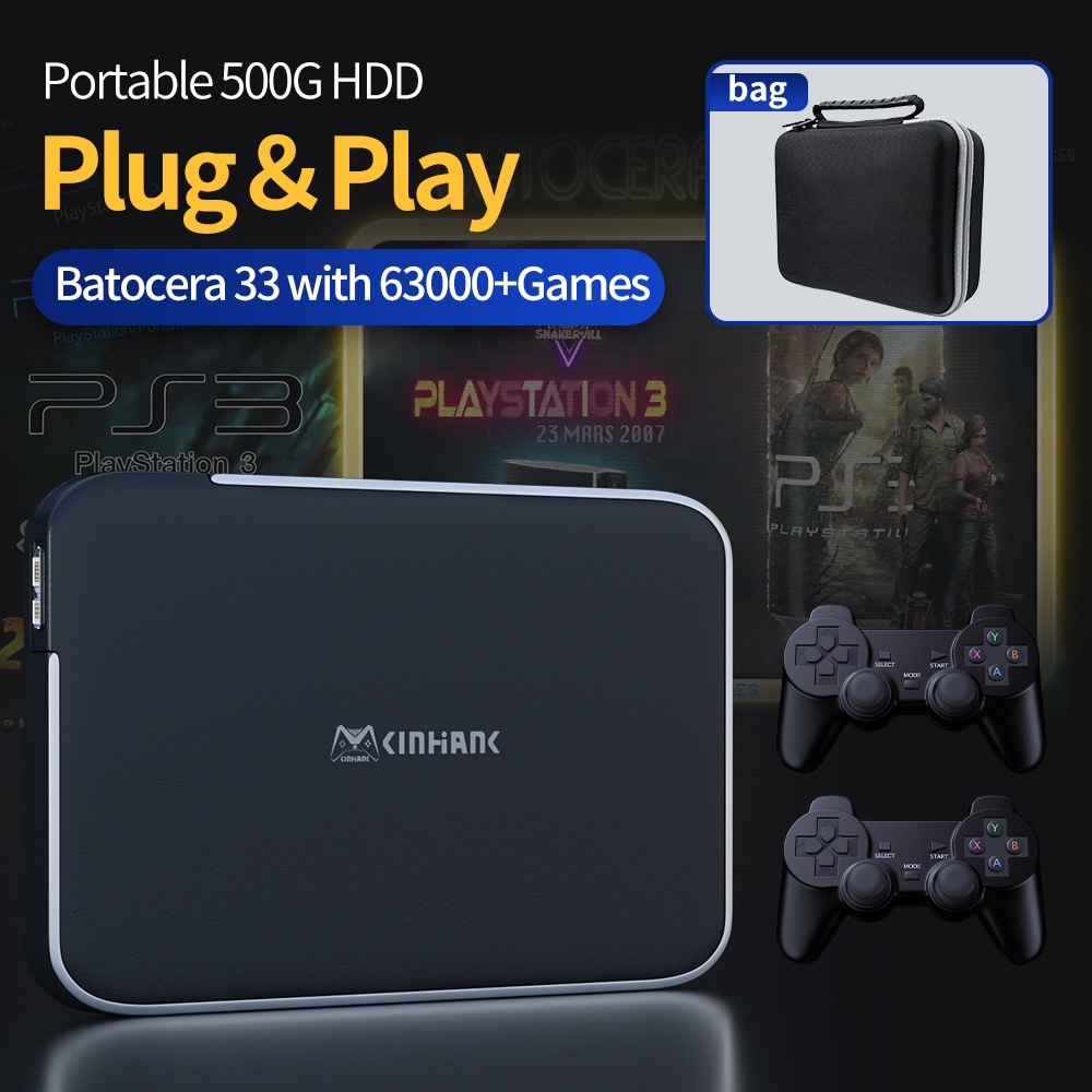 Super Console X Disco Duro Portátil Para Juegos Con Consola De 63000 + PS3/PS2/Wiiu/Wii/PS1 #2