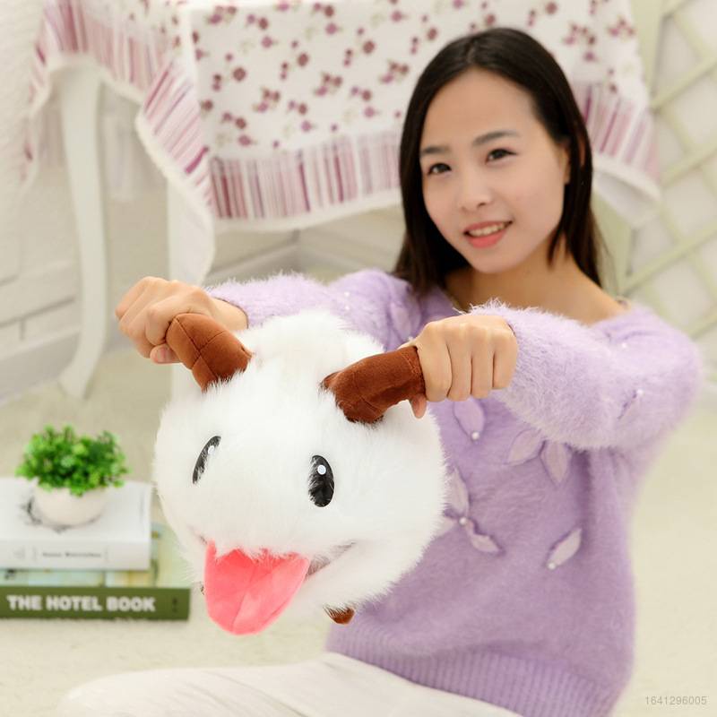 League of Legends LOL Poro Juguetes De Peluche Muñecas Regalo Para Niños Decoración Del Hogar Bebé Almohada Cojín Para #8