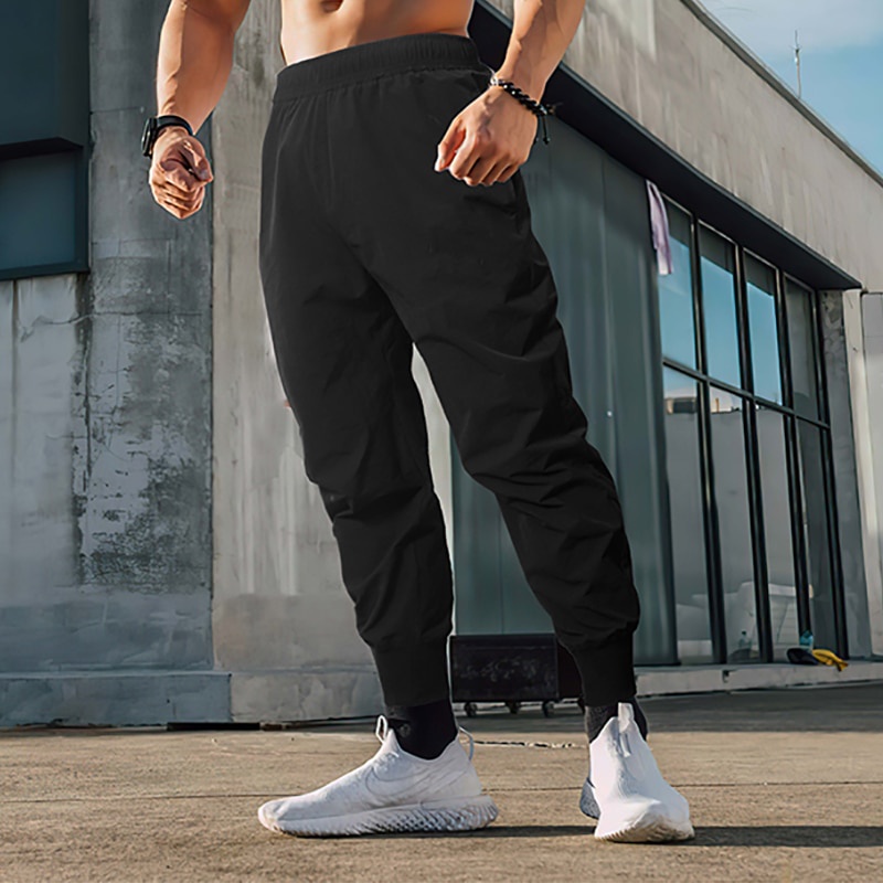 U/A Pantalones casuales para hombre de fitness de los hombres ropa deportiva de chándal de fondos flaco pantalones de chándal pantalones gimnasios jogger pantalones de pista 