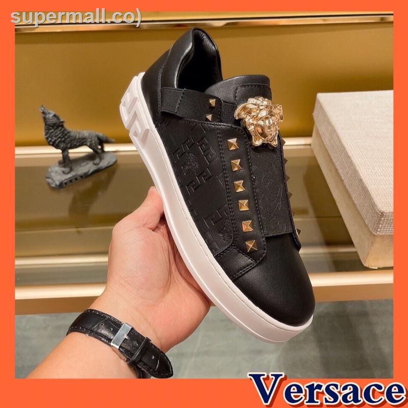 Luna material Instalaciones ☬ ✖ Versace Zapatos Casuales Para Hombre cowhile 38-44 kasut | Shopee  Colombia