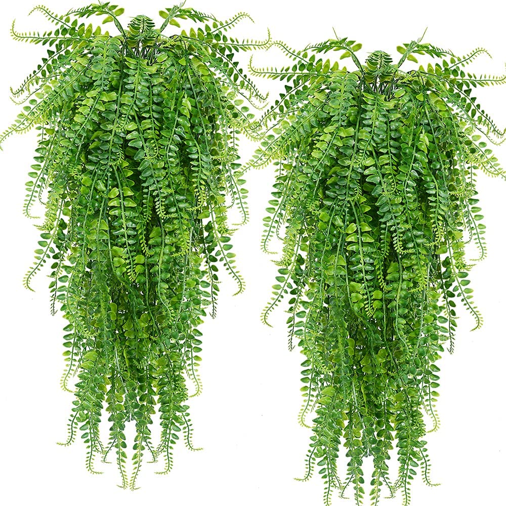 Artificial Colgante Helechos Plantas Vid Falsa Hiedra Boston Helecho Planta  Al Aire Libre Resistente A Los Rayos UV De Plástico Para Pared Interior  Cestas Colgantes Decoración De Boda | Shopee Colombia