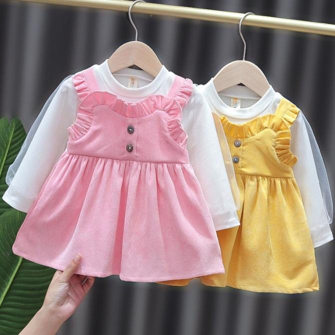 Vestido de bebé importado niños ropa importada 0-3 años | Shopee Colombia