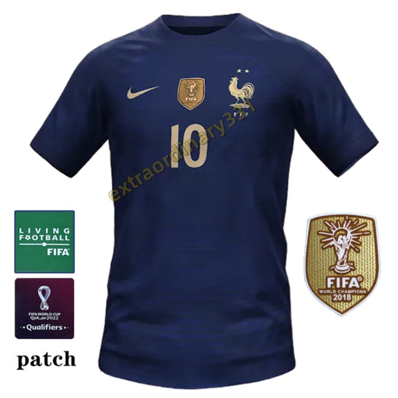 Nueva Camiseta Original 2022 De La Copa Mundial De Francia F\u00fatbol Para Hombre * spot * QOIK ...
