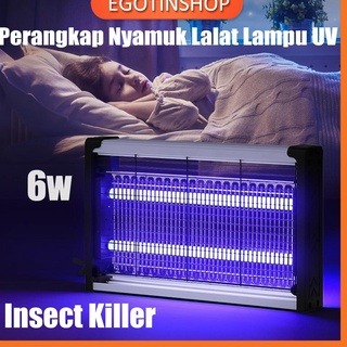 Venta de 6W Insect Killer Mosquito Killer trampa para mosquitos Zapper lámpara UV 4/6 Watt 91 #5