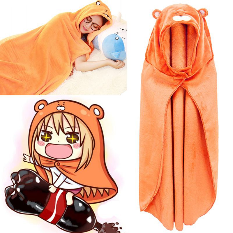 ¡ Lugar ! Anime Himen Umaru-chan Cosplay Cape Sudadera Con Capucha De Lana De Coral Capa Diario #8