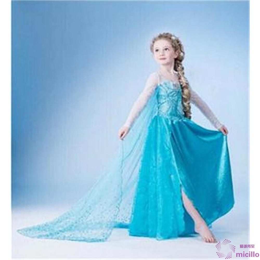 Precio Elsa Frozen Vestido De Tul Niños Largo De Los Ropa De Fiesta De Bebé  Niña Para Cosplay Princesa Disfraces Para 3-12 Años De Edad (Solo) | Shopee  Colombia