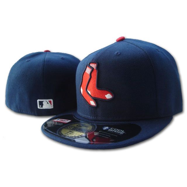 Alta Calidad new era MLB Boston Red Sox fitted hat Hombres Mujeres 59Fifty Gorra Completa Cerrada Gorras Deportivas Bordado Sombreros P452 #4