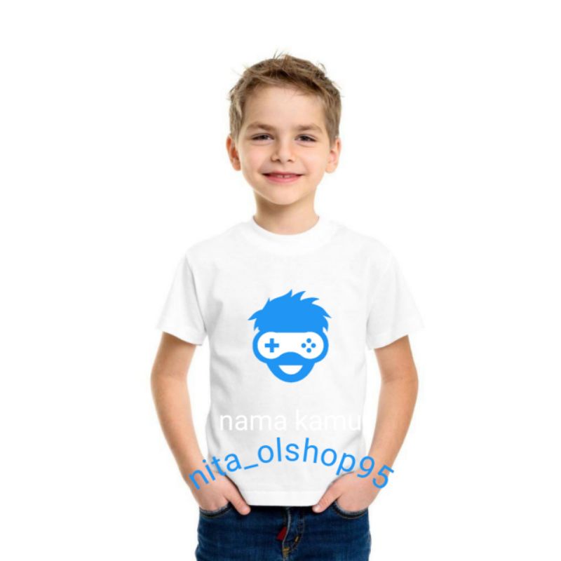 Gemer ropa infantil camisetas para niños gaming pro player | Shopee Colombia
