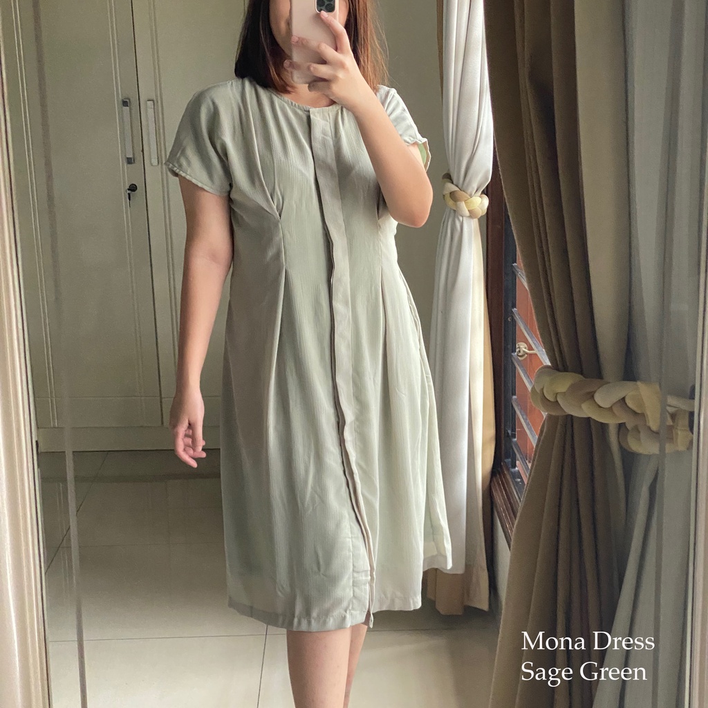 Vestido Mona - ropa de día Casual lista para usar Tapa Goods | Shopee  Colombia