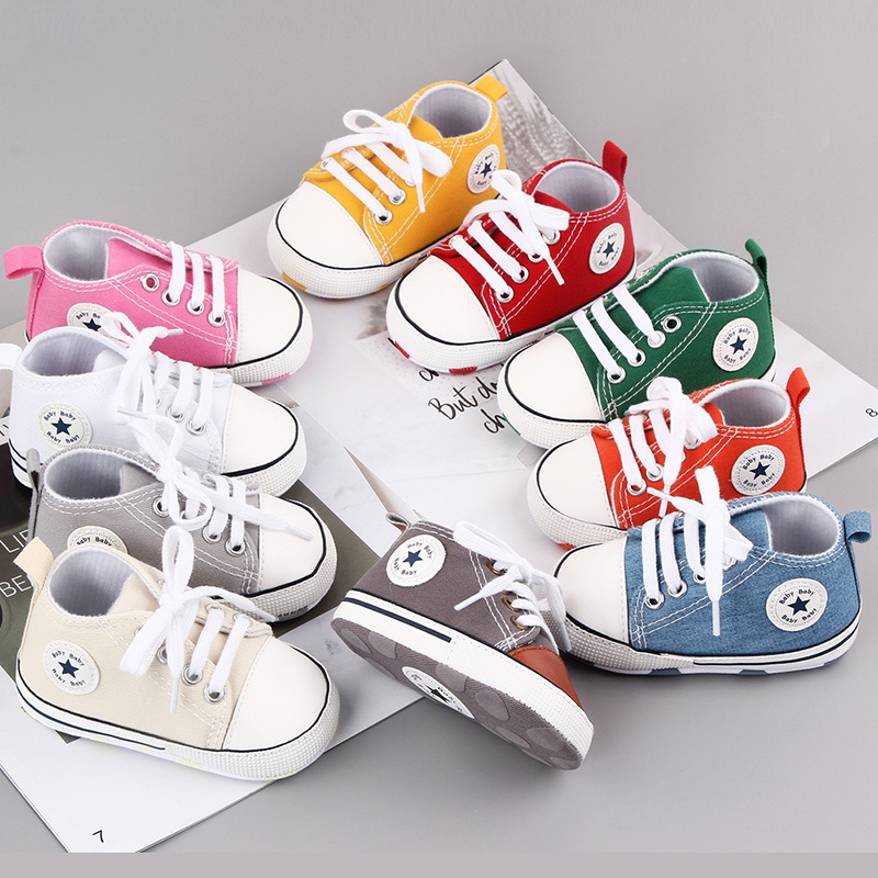 sunny Zapatos De Lona Para Bebés Recién Nacidos De Moda De Suela Suave Para Niños | Shopee Colombia