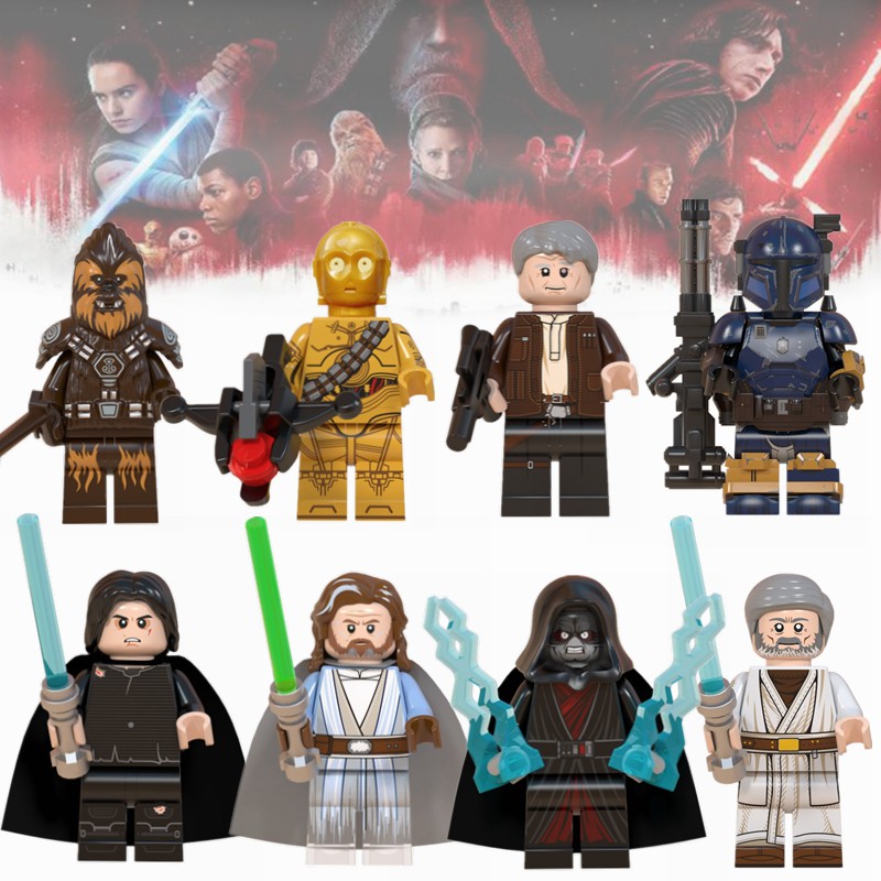 Lego Star Wars Stormtrooper Luke & han Minifiguras-Hecho De Piezas Originales De Lego 