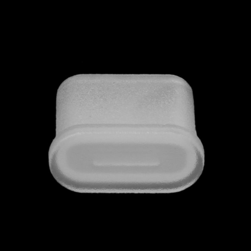 Dou 10PCS Cable de carga de enchufe de polvo Protector de la cubierta de la carcasa tipo C macho puerto cargador abrigo para Samsung Blackberry Huawei Xiaomi teléfono Android