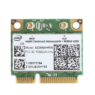 Image of RR Medio Mini PCIe PCI-express Tarjeta Inalámbrica WIFI WLAN Para Advanced-N WiMAX 6250 IBM Lenovo FRU 60Y3195