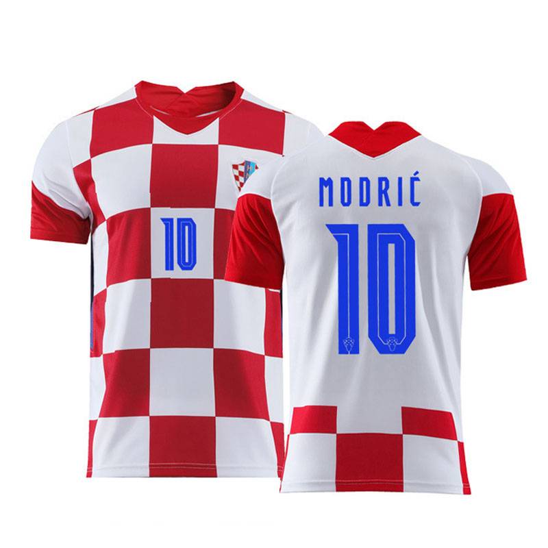 Cuatro contar hasta No autorizado Nueva Temporada 2021 Croacia Equipo Nacional De Fútbol Camiseta Tops Modric  Jersey Suelto Más El Tamaño | Shopee Colombia