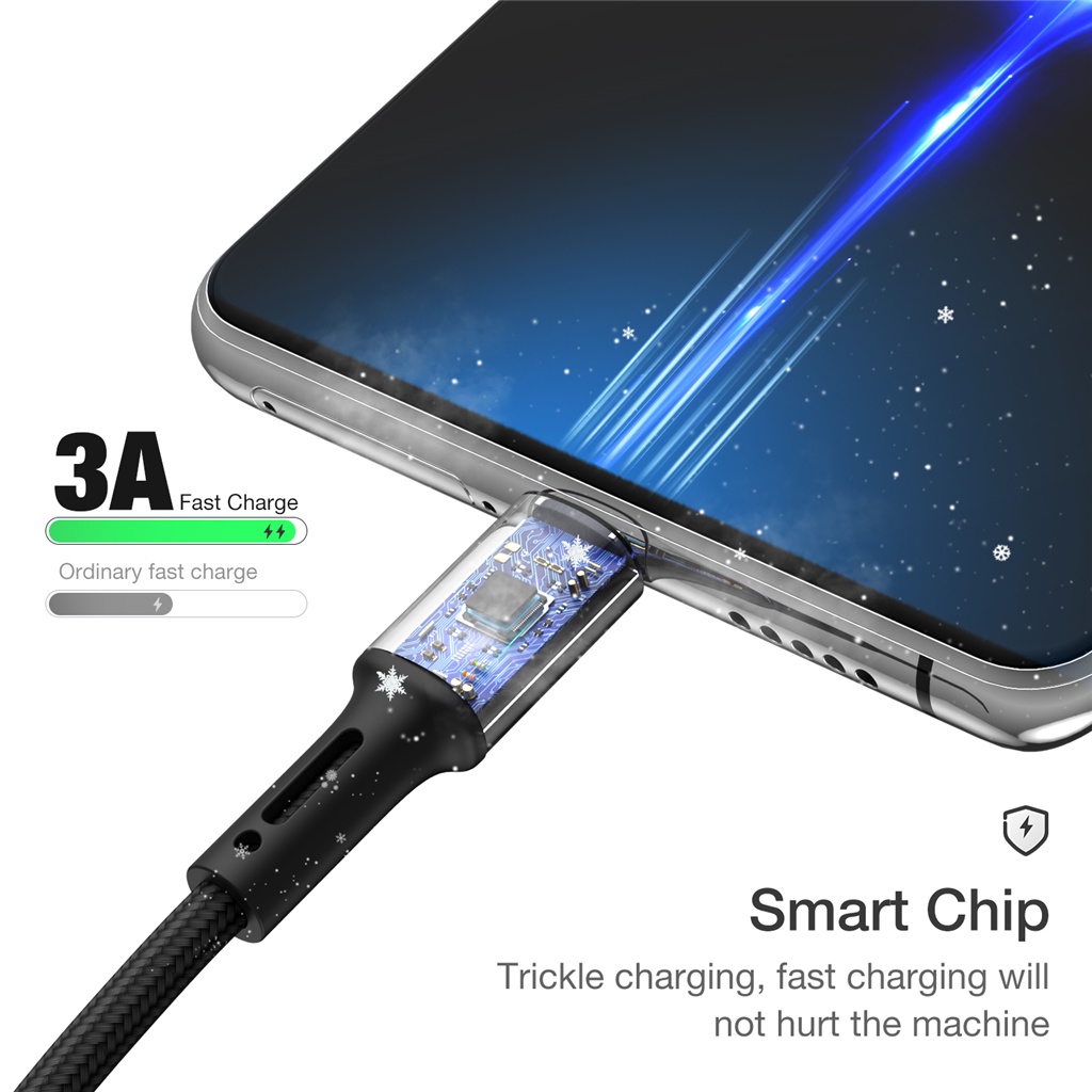 Alta Calidad De Carga Rápida USB Tipo C Cable Para Android Teléfono Móvil Cargador De Datos USBC QC 3.0 4.0 Largo 1m 2m 3m Corto 25cm Accesorios De 1 2 3 Metros Línea
