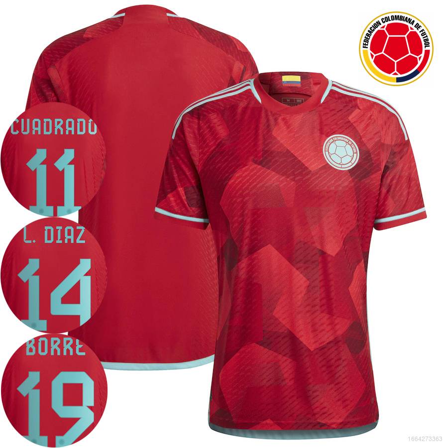 Camiseta Fútbol Seleccion Colombia Visitante 2022 Adidas Hombre