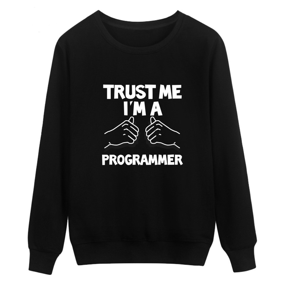 Trust Me I 'm a programador Unisex con capucha 