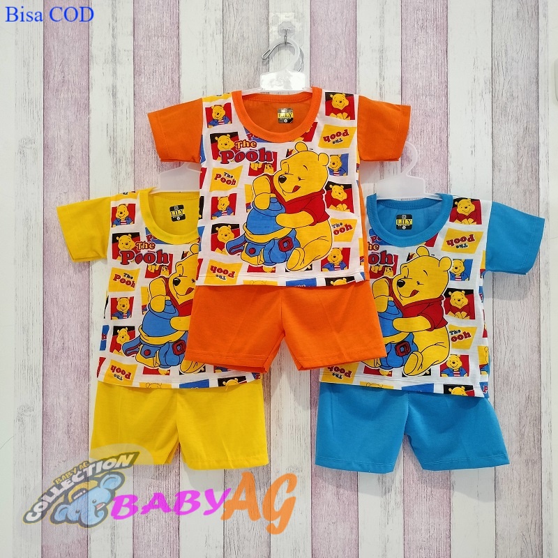 Bantara ropa infantil 0-12 meses/camiseta traje winnie the pooh/ropa de bebé  y pantalones | Shopee Colombia