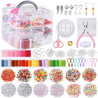 12 Estilos Kit De Pulsera De Amistad Con Cuentas De Cadena Y Letras , Hilo De Bordado De Color , Cordón Elástico , Disco De Trenzado , Hallazgos Para Pulseras , Fabricación De Joyas 12 Estilos Kit De Pulsera De Amistad Con Cuentas De Cadena Y Letras , Hilo De Bordado De Color , Cordón Elástico , Disco De Trenzado , Hallazgos Para Pulseras , Fabricación De Joyas #2