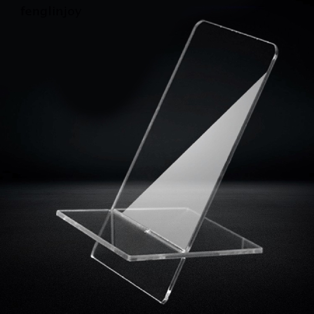 Image of fenglinjoy Soporte De Teléfono Celular Transparente Exhibición Acrílico Estante Para Pantalla Para Samsung Huawei Xiaomi iphone co #5
