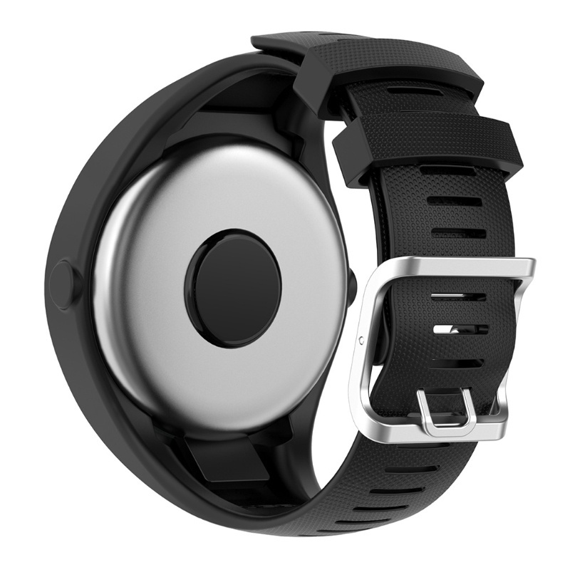 Correa Smartwatch Fitness negro TPE para Polar M200 