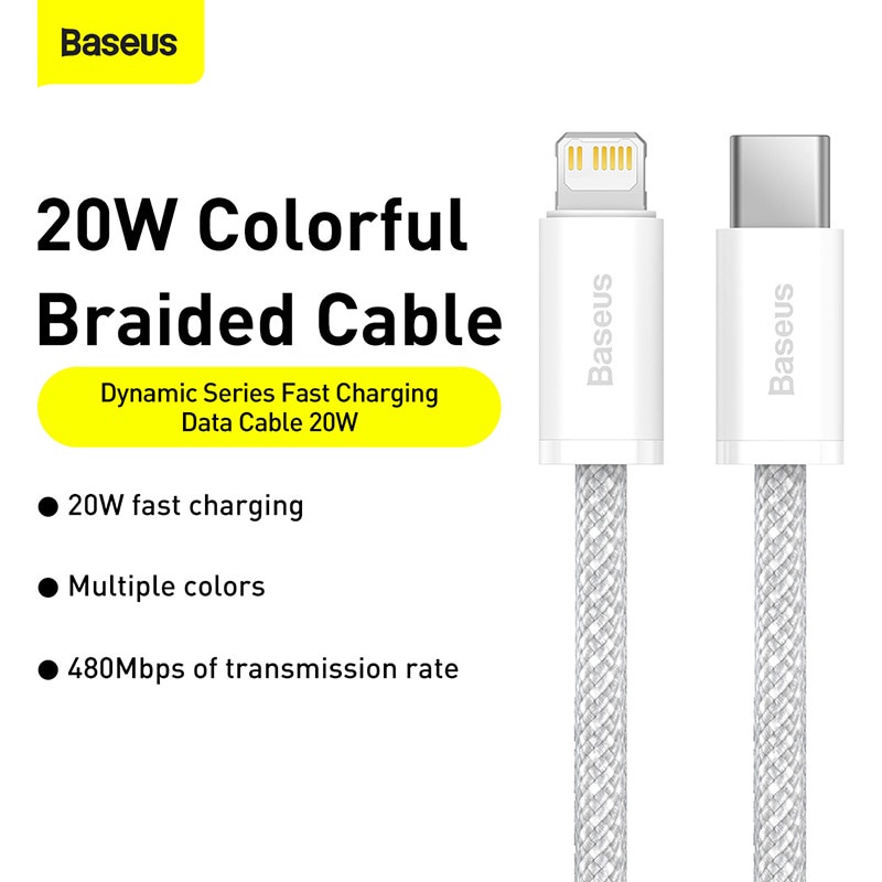 2 x Lightning nylon cable 1m en negro de luckycase de carga/cable de datos 