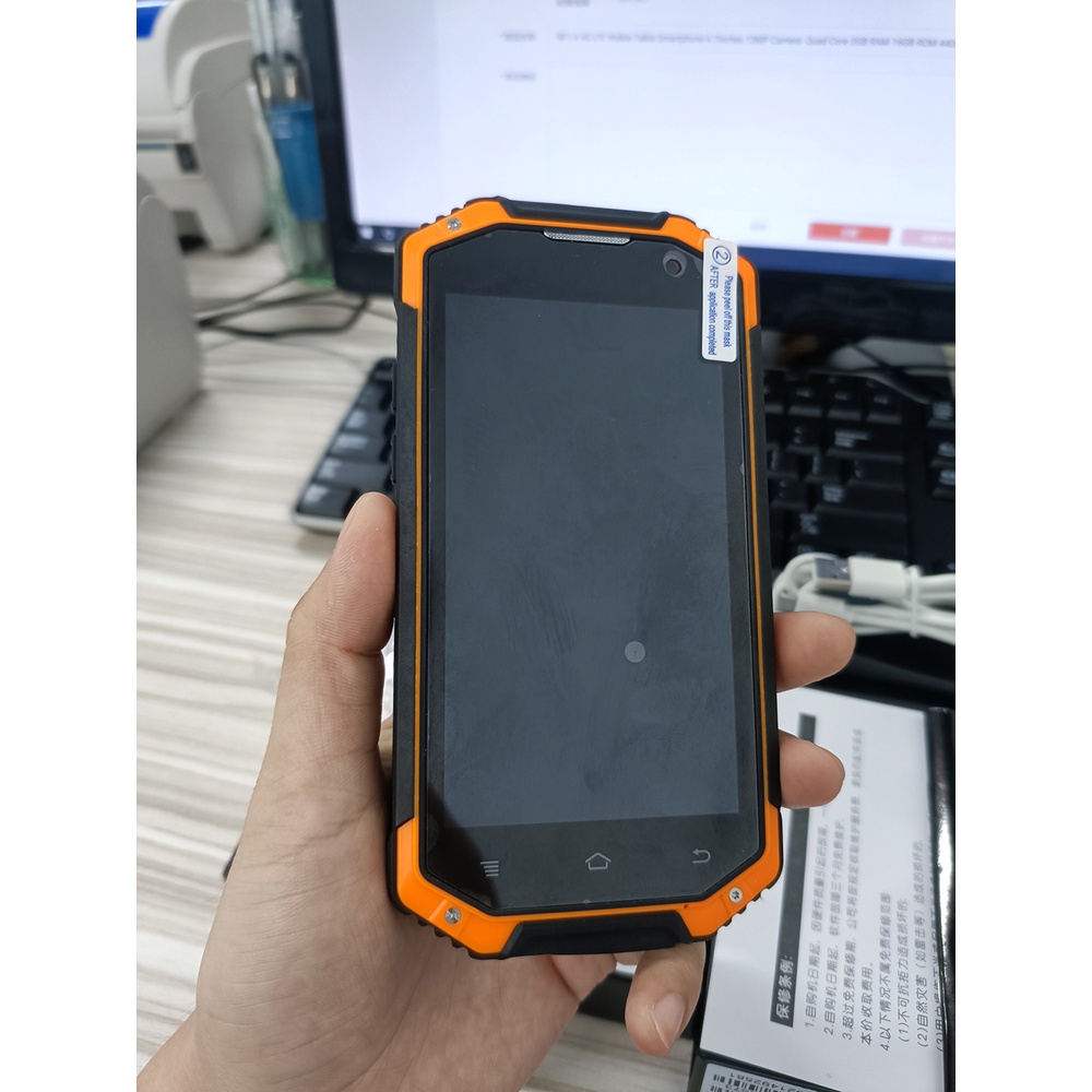 Image of NF1-A 4G LTE Walkie Talkie Smartphone 4.7Inches 13MP Cámara Quad Core 2GB RAM 16GB ROM 4400mAh Android 6.0 NFC IP68 Impermeable Resistente Teléfono Móvil #1