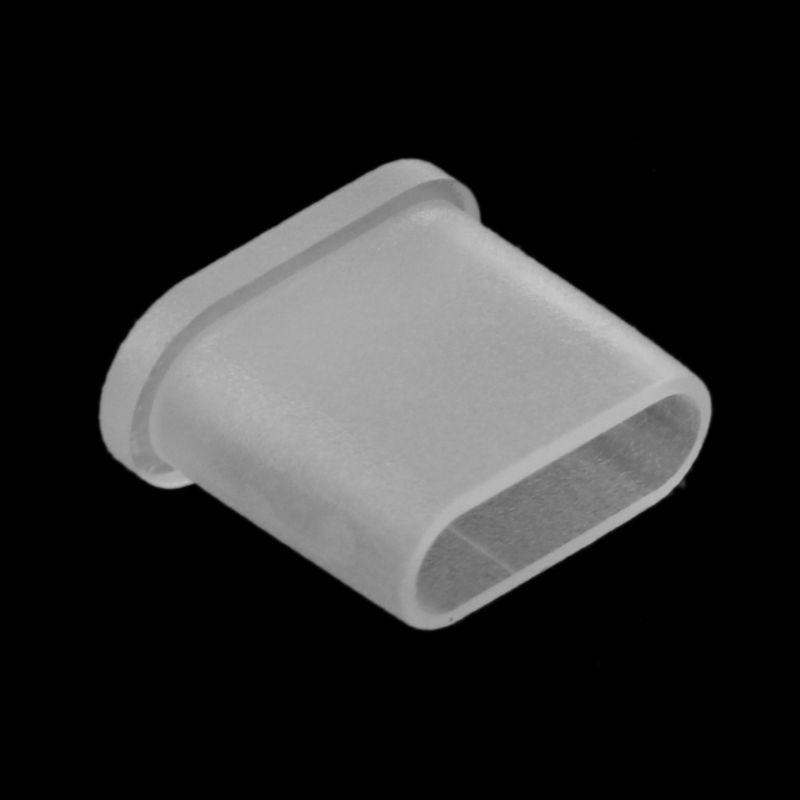 Dou 10PCS Cable de carga de enchufe de polvo Protector de la cubierta de la carcasa tipo C macho puerto cargador abrigo para Samsung Blackberry Huawei Xiaomi teléfono Android