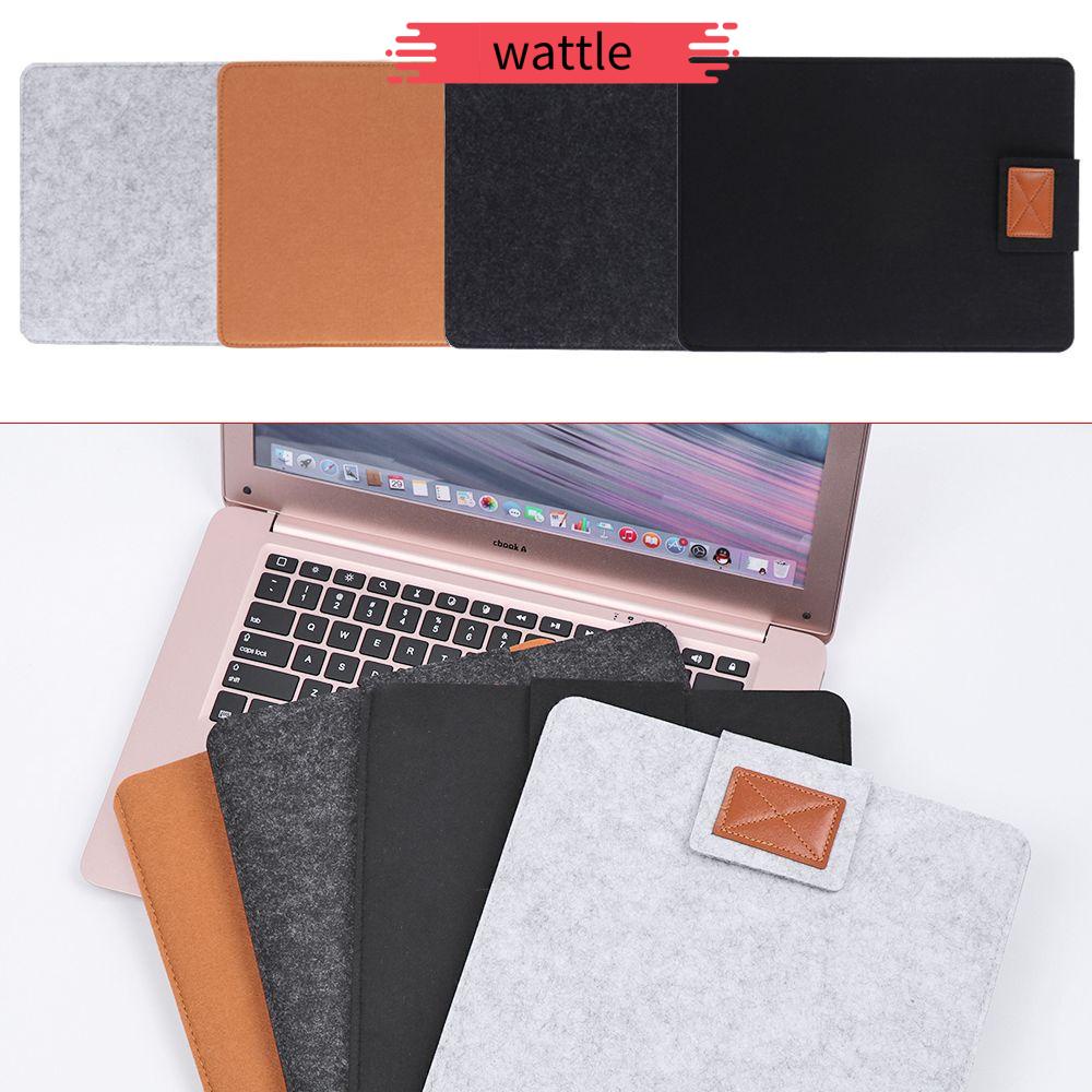 WATTLE Ultra Delgado Bolsa Para Portátil Profesional De Lana Funda De Fieltro Antiarañazos 11 Pulgadas/13/15 Moda Ordenador Cubierta/Multicolor #8