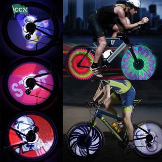 Image of thu nhỏ 3D Bicicleta Radios LED Luces 1/2pcs Colorido Rueda Luz 32 Patrón 16 Pares Para Neumático De #4