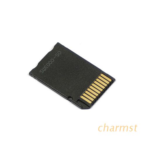 Adaptador Micro SDHC a MS PRO DUO Convierte dos tarjetas MicroSD MicroSDHC a MS PRO DUO Perfecto para Playstation. 