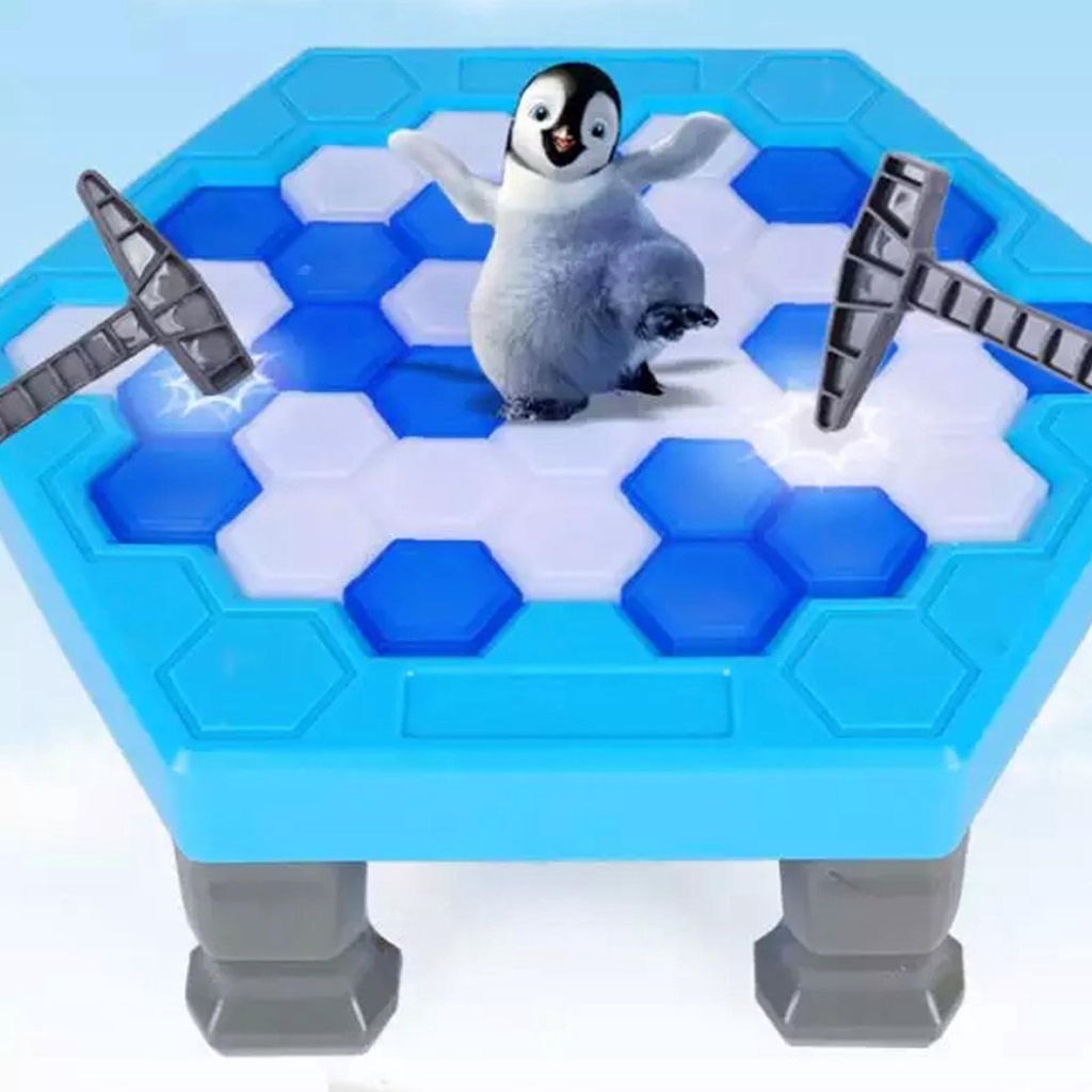 MINGXIAO Pequeño Pingüino Trampa Bloque Toys Ice Breaker Game Party Toy para niños niñas Juegos interactivos de la Familia Juguetes 