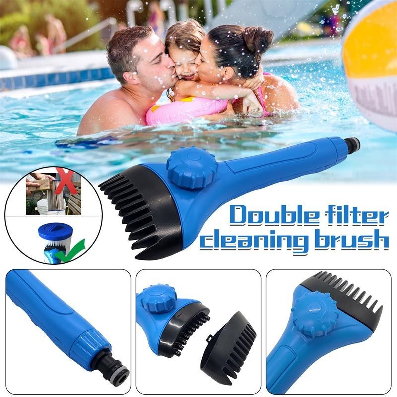 Pool Cartridge Filter Cleaner Water Wand Spa Hot Tub Brush Compatible