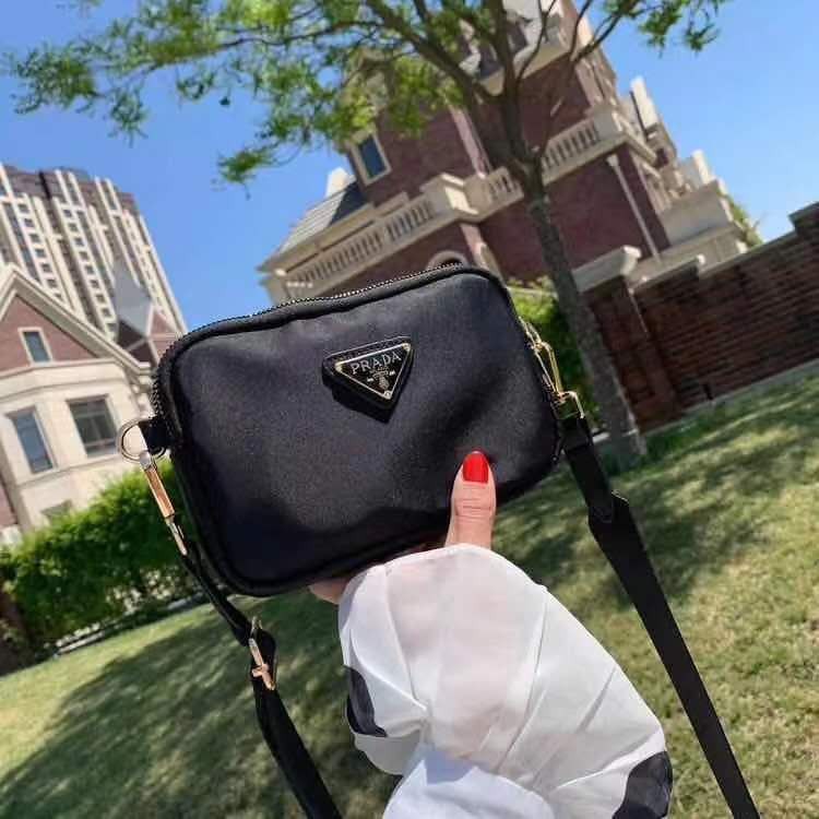 prada - bolso de hombro para mujer y bolso de nylon | Shopee Colombia