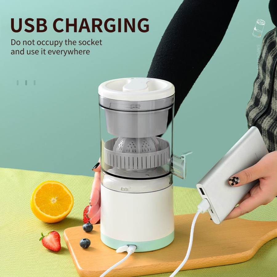 Exprimidores Eléctricos USB HG Extractor De Frutas Recargables Portátil  Naranja Exprimidor De Limón Inalámbrico Lento De Cocina Presión De Jugo |  Shopee Colombia