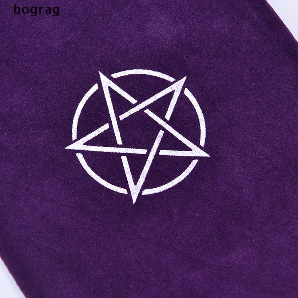 115*180 Velvet Pentagram Tarot Storage Bag Board Game Card Drawstring PackageBW 