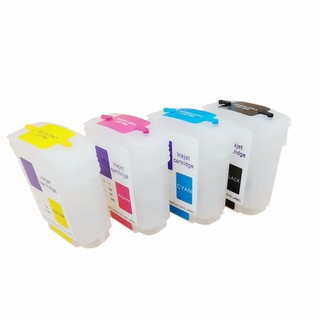 10 82 cartuchos de tinta recargables de 4 colores con chip de restablecimiento automático para impresora HP #3