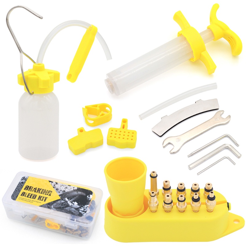 Kit De Sangrado De Aceite Mineral De Freno De Disco Hidráulico Rel MTB Adecuado Para Fórmula Ávida