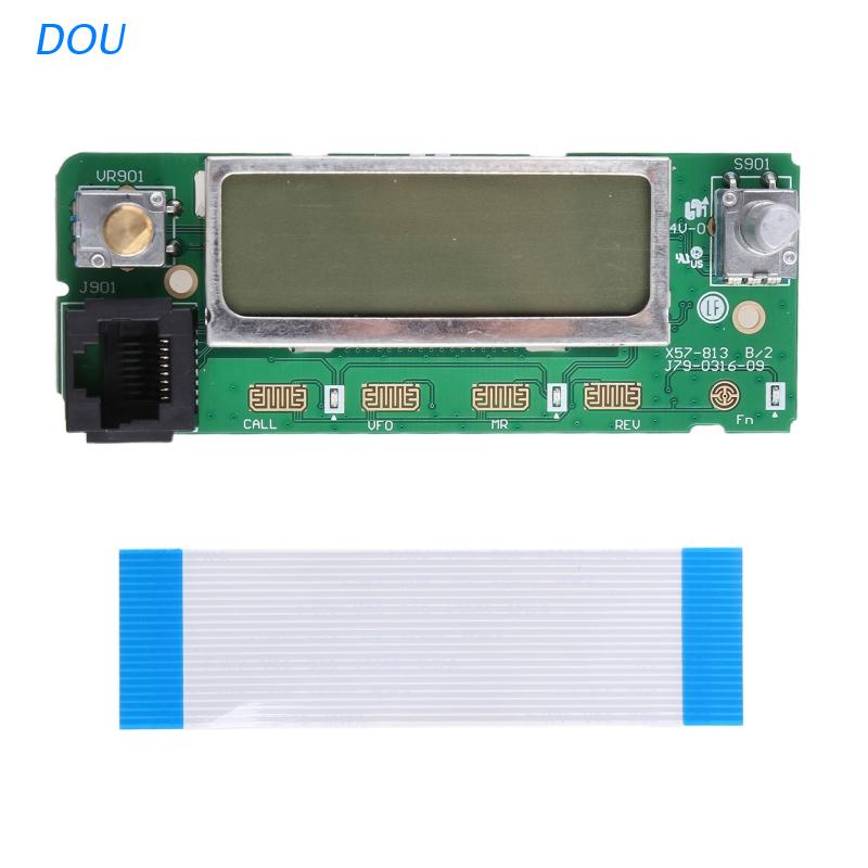 DOU-Funda Duradera Para Pantalla LCD , Compatible Con Kenwood TM281 TM481 TM281A TM481A TM-281 281A 481 481A Radio