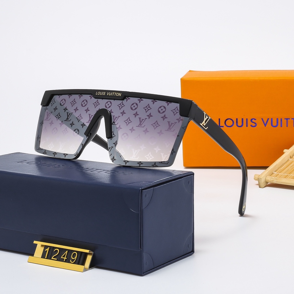 excusa Majestuoso Ingenieria Louis Vuitton LV Lentes De Sol Para Hombre Marca De Lujo , Estilo Clásico  retro Gradiente Lente | Shopee Colombia