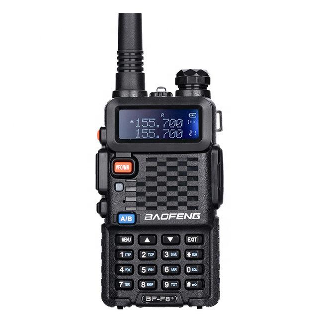 Baofeng BF-F8 Plus UHF VHF Dual Band Radio Bidireccional Al Aire Libre 10km De Largo Alcance Walkie Talkie Transceptor