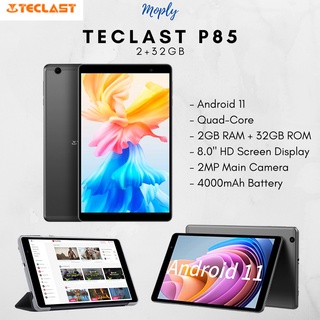 Image of Teclast P85 Nuevo 8 Pulgadas Tablet Android 11 Sistema Wifi Versión 2GB RAM 32GB ROM Tabletas