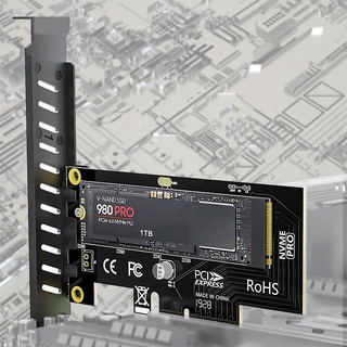 Image of M . 2 NVME SSD A PCIe 4.0 Tarjeta Adaptador , 64Gbps PCIe4.0 X4 Para PC De Escritorio , PCI-E GEN4 Velocidad Completa