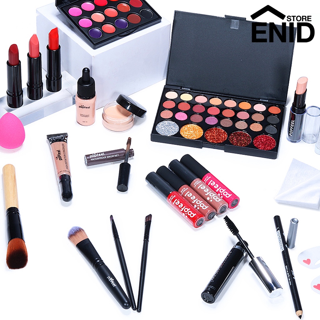 30 unids/set kit de maquillaje profesional universal conjunto completo  cosmético combo conjunto para principiantes | Shopee Colombia