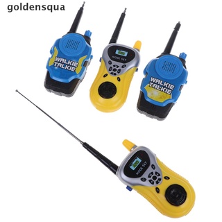 Image of thu nhỏ goldensqua  2pcs mini walkie talkie kids emisora de radio portátil comunicador de radio regalo goldensqua #0