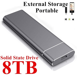 Image of SSD Disco Duro Externo Tipo C USB 3.1 De Alta Velocidad ​ Unidad Móvil De Estado Sólido Para Ordenador Portátil De Escritorio