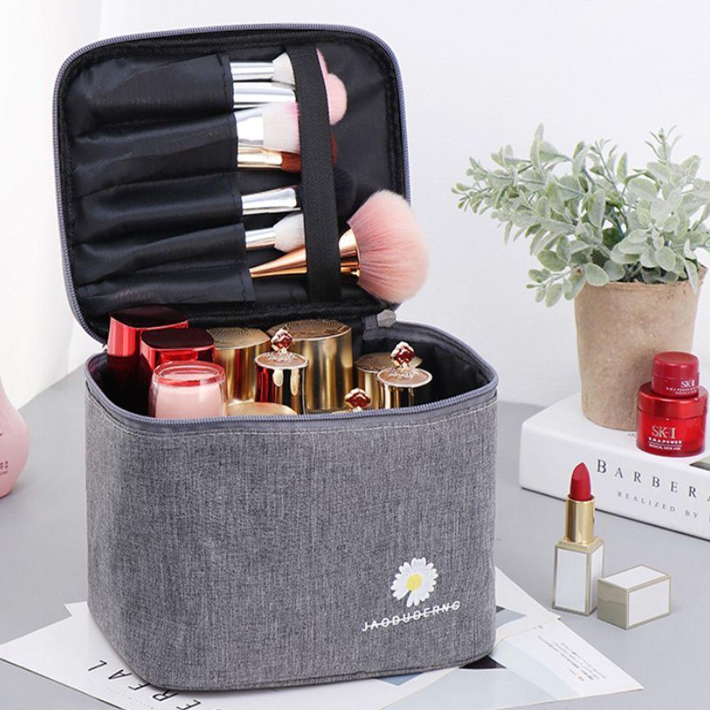 Bolsa de lavado de artículos de tocador colgante de viaje A-gris-2 organizador de cosméticos para mujeres y niñas free 